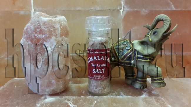 Пищевая Гималайская Красная Соль HPCSalt, Мельничка 120гр