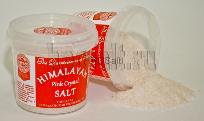Пищевая Гималайская Розовая Соль HPCSalt 284гр (10oz)