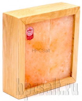 Лампа настенная HPCSalt 20х20см (солевой светильник) из Гималайской соли